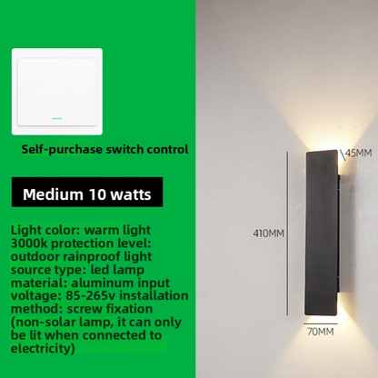 Modern Waterproof LED Wall Light