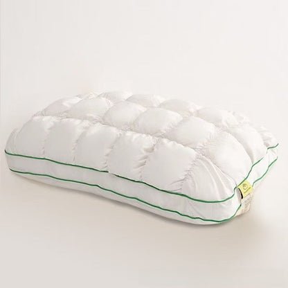 Cloud-shaped Puff Pillow, Pineapple-shaped Pillow, Home-use Single-person High-resilience Fluffy Pillow Core, Cervical-support Pillow